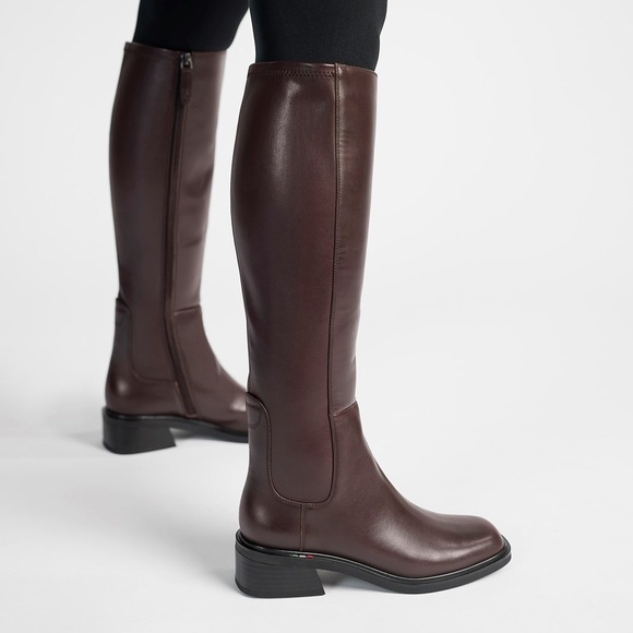 Franco Sarto Giselle Leather Riding Boots - Picture 6 of 7